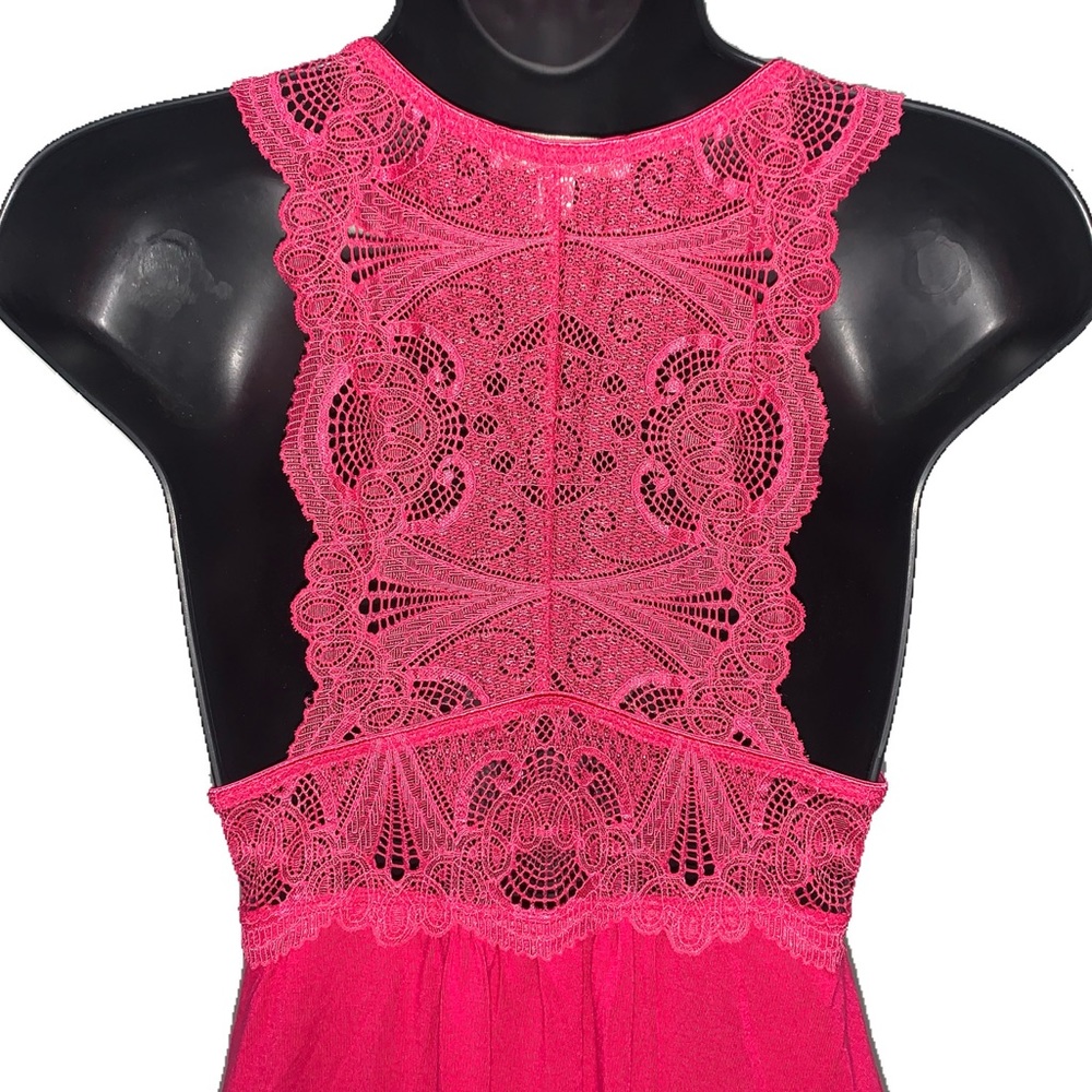Lacy Racerback Nightgown - Picture 4 of 5